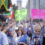 En Filadelfia la llegada del Papa se celebró como una gran fiesta