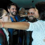 Los periodistas de la agencia Efe fueron liberados ayer, en Caracas