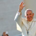 El Papa Francisco en la Plaza de San Pedro, el pasado sábado
