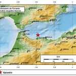 Un seísmo de 4,9 grados en Alhucemas se siente en Málaga, Granada y Jaén