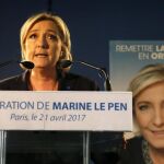 La ultraderechista Marine Le Pen.