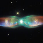 Una mariposa en el espacio