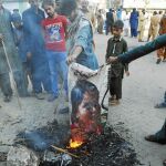 El clérigo Qari Mohamed Salam presentó un recurso ante el Supremo de Pakistán contra la absolución de Asia Bibi. La decisión judicial provocó fuertes protestas