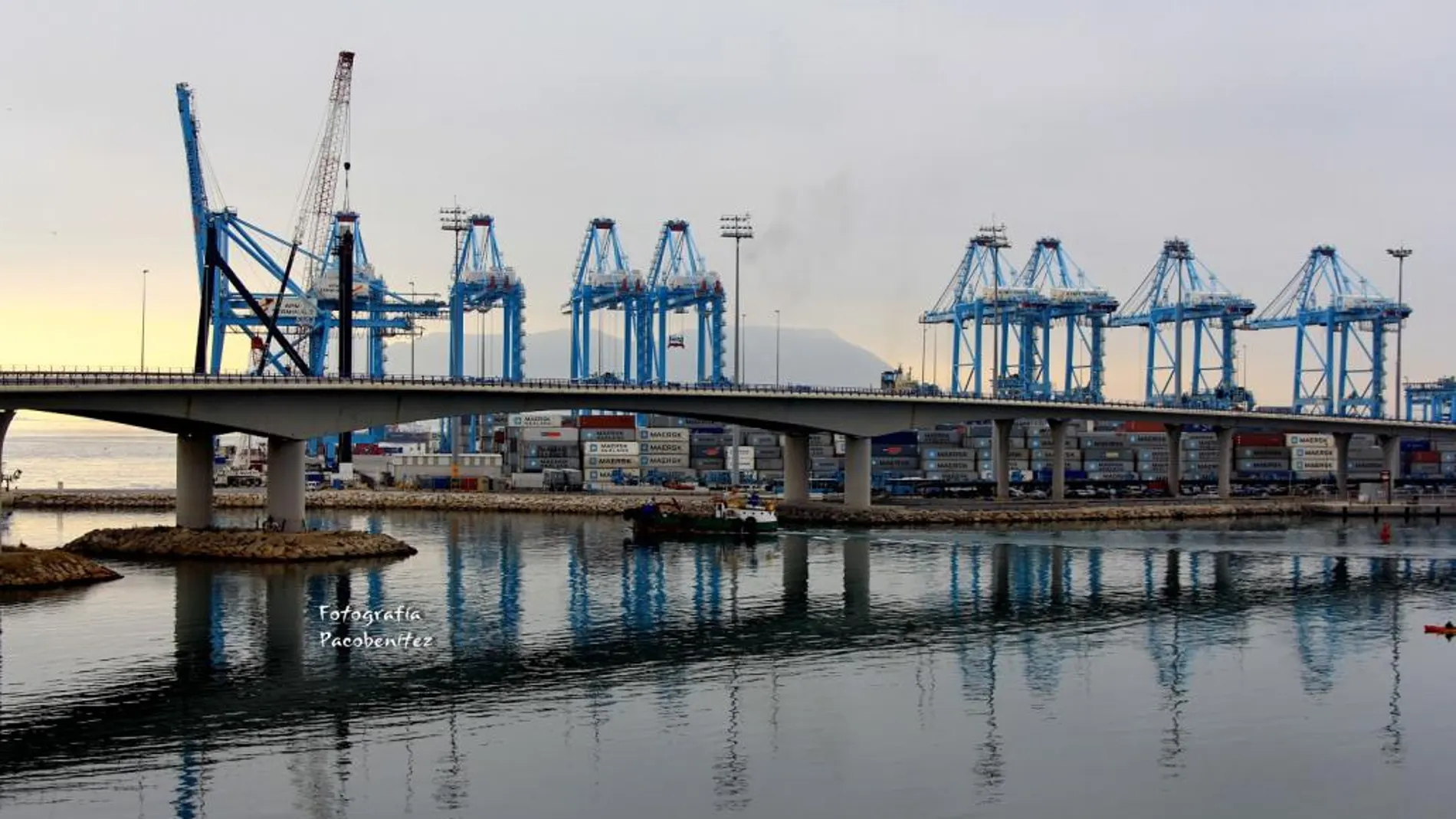 Imagen de archivo del puerto de Algeciras