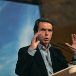José María Aznar, en su visita a Valencia