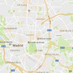 La ciudad de Madrid en Google Maps