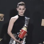 Emma Watson posa con su premio