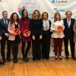 Alicia García junto a participantes y organizadores de la jornada