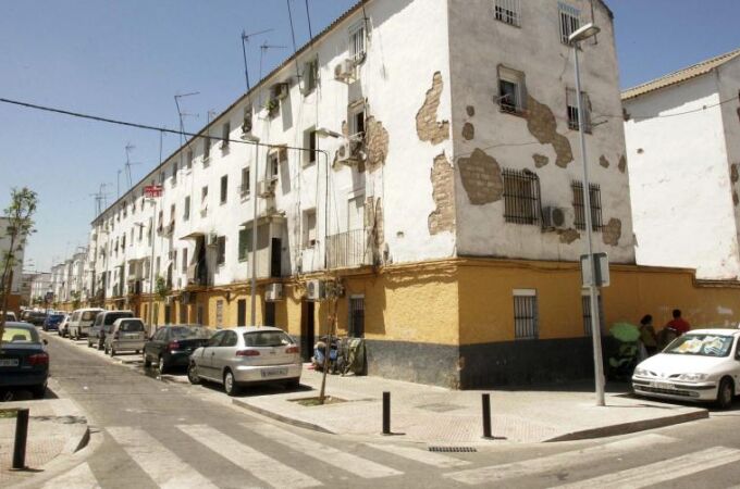 La barriada de Los Pajaritos, en Sevilla La barriada de Los Pajaritos, en Sevilla
