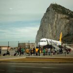 Aeropuerto de la colonia británica.