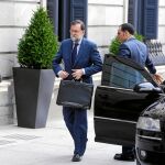 El presidente del Ejecutivo, a su llegada al Congreso, en una imagen de archivo