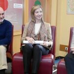 La consejera Alicia García visita el proyecto de Aspanias en Salas de los Infantes, junto a José Luis Arce y la alcaldesa , Marta Arroyo