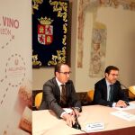 Javier Ramírez presenta la Semana del Enoturismo junto a Víctor García e Inés Salas