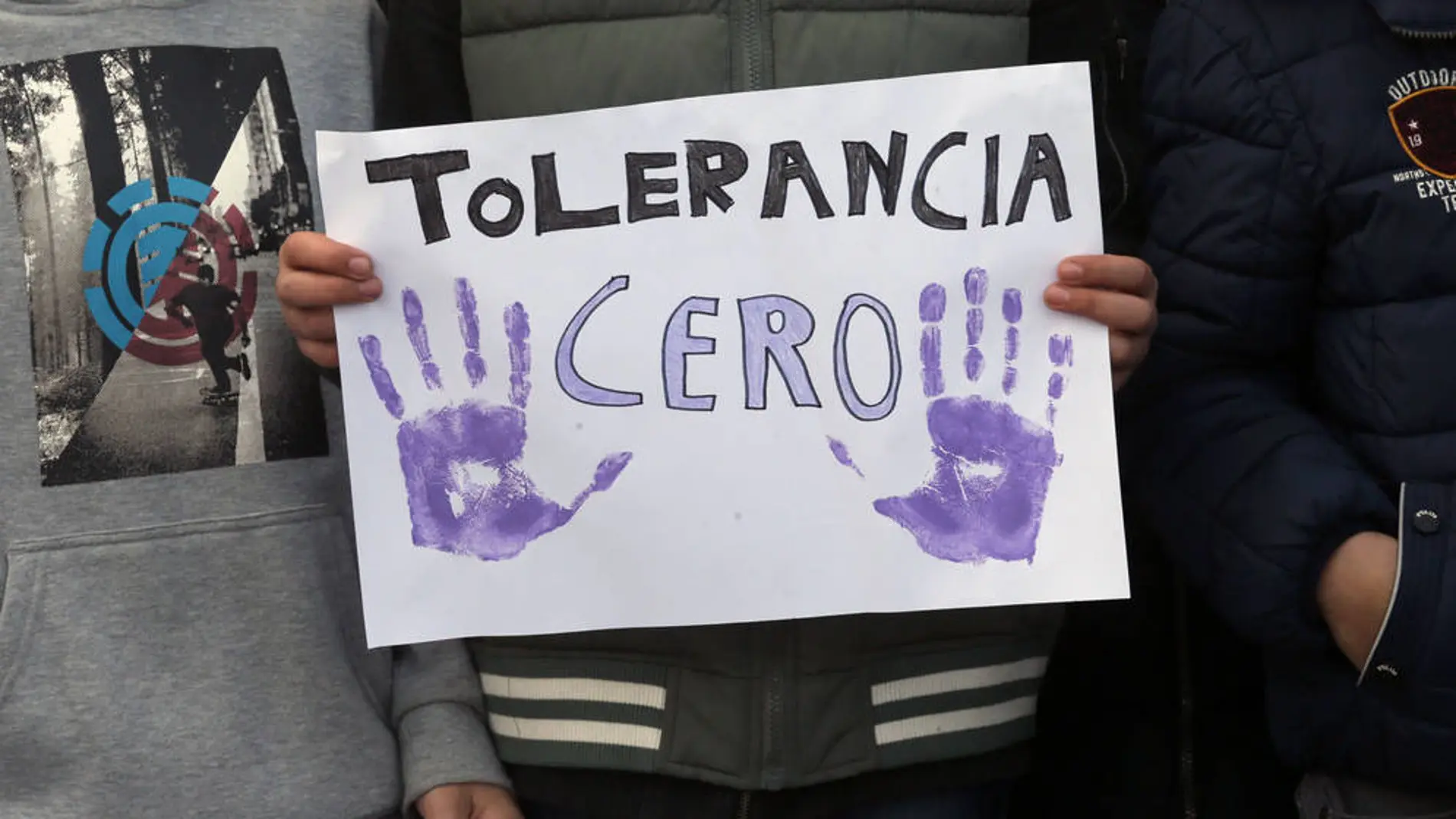 Pancarta en una manifestación contra la violencia machista.