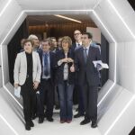 La consejera de Educación, Adelaida de la Calle, segunda por la derecha, ayer en Granada