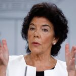 La ministra portavoz del Gobierno, Isabel Celaá/Foto: Efe