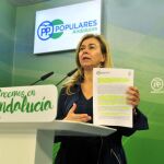 La diputada del PP-A, Teresa Ruiz-Sillero
