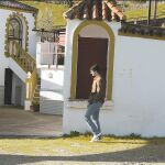 El torero Jesulín de Ubrique, en su finca Ambiciones, en Prado del Rey (Cádiz)