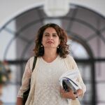 La consejera de Hacienda y Administración Pública de la Junta de Andalucía, María Jesús Montero