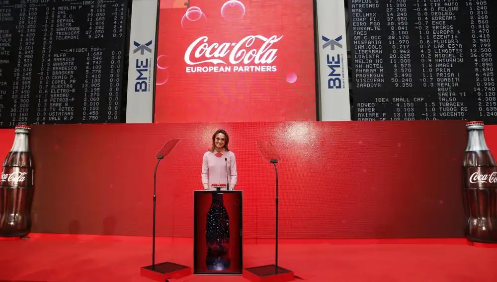 La presidenta de Coca-Cola Iberian Partners, Sol Daurella