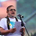 El líder de las FARC, Rodrigo Londoño Echeverri, alias "Timochenko", abrió la Conferencia Guerrillera en la que ratificarán el acuerdo de paz.