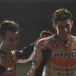 Dani Pedrosa y Marc Márquez