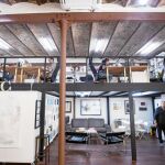 Las oficinas de Comanegra en la vieja fábrica Lehmann, en el Eixample barcelonés