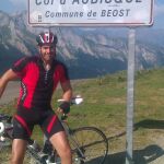 Imagen del ciclista fallecido Óscar Bautista