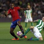 2-0. El Betis vuelve a ganar como local ante Osasuna que huele a Segunda