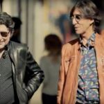 Joaquín Sabina y Benjamín Prado en la presentación del proyecto "1906 Historias detrás de una Cerveza"/ Youtube Cerveza 1906