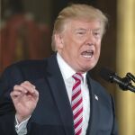El presidente de Estados Unidos, Donald Trump