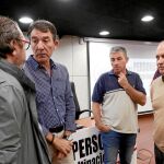 Faustino Temprano y Ángel Hernández en las Jornadas