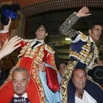 López Simón y Talavante salen a hombros de la plaza de toros de San Sebastián de los Reyes