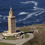 Torre de Hércules en A Coruña.