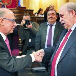Cristóbal Montoro y Andreu Mas-Colell en una imagen de archivo