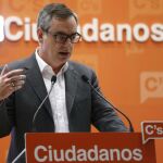 El director de campaña de Ciudadanos, José Manuel Villegas
