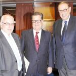 Benigno Blanco, Jesús Trillo-Figueroa y Mauricio Casals