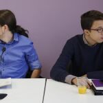 Pablo Iglesias e Íñigo Errejón