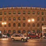 Exterior de la plaza de toros de Valencia