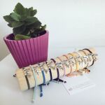 Pulseras solidarias CUQUINADAS (a favor de la AECC) (4€)