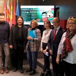 De izq. a dcha., Blanco, Lara, Benavides, Vaquero, Rodríguez y Aguado