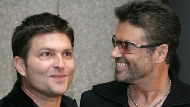 George Michael y Kenny Goss