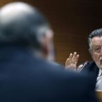 Alfonso Grau, durante su declaración ante la comisión de investigación de Les Corts sobre la gestión de Feria Valencia