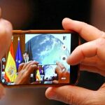 Rajoy, en Madrid, durante los debates sobre el cambio climático antes de celebrarse la Cumbre de París en mayo