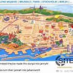 Una semana después del 17-A, los yihadistas distribuyeron a través de uno de sus canales los nuevos objetivos: la emblemática plaza de Sant Jaume es uno de los lugares marcados