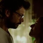 El Profesor y la inspectora Murillo, personajes de La Casa de Papel durante la tercera temporada
