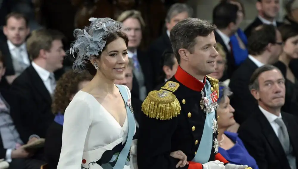 Los príncipes Federico y Mary de Dinamarca