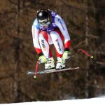 Lara Gut durante la prueba de descenso