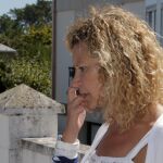 Diana López-Pinel, la madre de Diana María Quer, la joven desaparecida en el pueblo coruñés de A Pobra do Caramiñal (A Coruña).