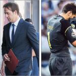 Julen Lopetegui, ayer, en la Federación antes de confirmar que Casillas no estaba en sus planes Iker, en la imagen, el miércoles en Roma, donde fue clave en el triunfo del Oporto